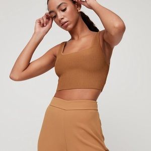 Babaton sculpt knit tank from Aritzia